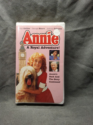 Annie: A Royal Adventure (VHS, 1995, Closed Caption Clam Shell Case)-image