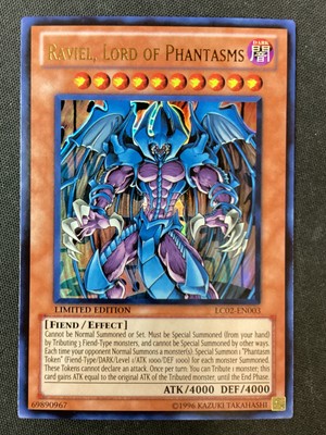Yu-Gi-Oh TCG #LC02-EN003 Raviel, Lord of Phantasms Limited Edition Ultra Rare NM-image