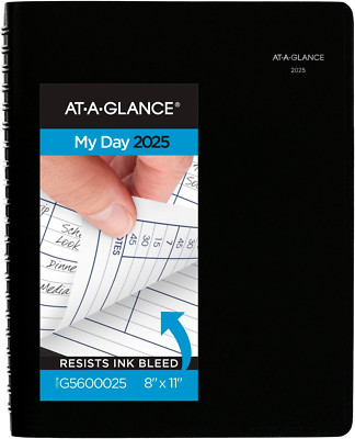 2025 Appointment Book Planner, Daily, Four Person Group Planner, 8