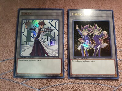 Yu-Gi-Oh! TCG 2017 Mega-Tins Kaiba, Yugi & Yami CT14-EN010 CT14-EN007 Ultra Rare-image