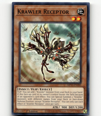 Yugioh Krawler Receptor 25th Anniv. Tin: Dueling Heroes Mega Pack-image