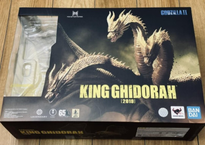 S.H.MonsterArts GODZILLA King Ghidorah 2019 Bandai Action Figure Movie Character-image