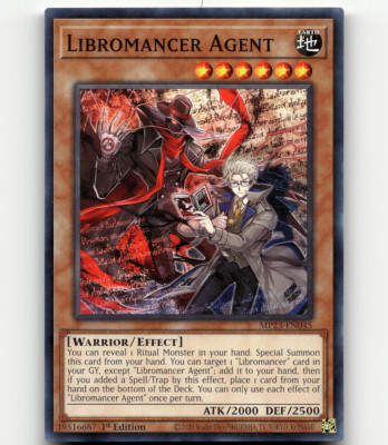 Yugioh Libromancer Agent 25th Anniv. Tin: Dueling Heroes Mega Pack-image