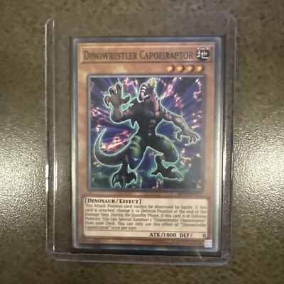 YuGiOh! - Dinowrestler Capoeiraptor - MP19-EN157 - Common 1st Edi. - Earth-image