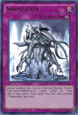 Yu-Gi-Oh Card - MP14-EN111 - SHAPESISTER (ultra rare holo) - NM/M-image