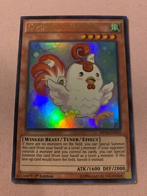 Yu-Gi-Oh! Cockadoodledoo MP14-EN115 Ultra Rare 1st Ed Near Mint-image
