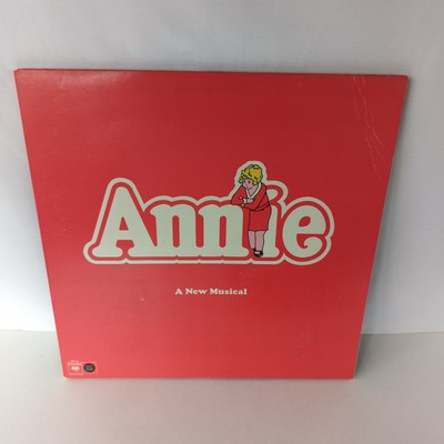 Annie A New Musical Original Cast Vinyl LP 1977 Columbia Masterworks 34712-image