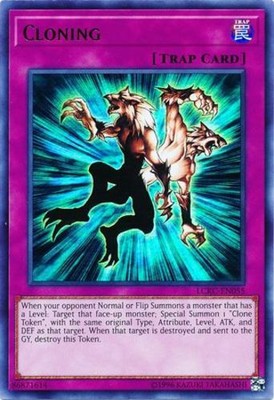 Cloning - LCKC-EN055 - Ultra Rare - Unlimited Edition - Lightly Played-image