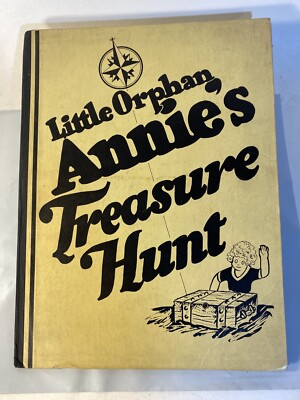 Little Orphan Annie Treasure Hunt Board Game Ovaltine Wander Co 1933-image