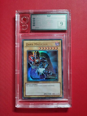 2010 Dark Magician Legendary Collection LC01-EN005 MINT 9 psa-image