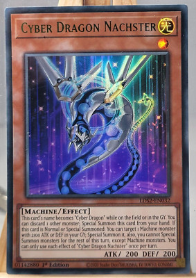 Yu-Gi-Oh! Cyber Dragon Next LDS2-EN032 Ultra Rare Green 1st Edition Card-image