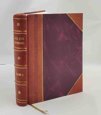 The notebooks of Paul Klee [Leather Bound]-image