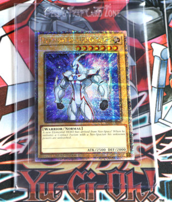 YuGiOh Elemental HERO Neos TN23-EN006 Limited Quarter Century Secret Rare-image