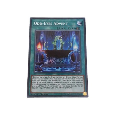 Yu-Gi-Oh! Odd-Eyes Advent (Spell Card) Legendary Dragon Decks LEDD-ENC15-image