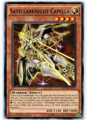 Satellarknight Capella - MP15-EN212 - Common - 1st Edition - Moderately Played-image