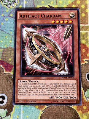 Yugioh Artifact Chakram MP15-EN088 Single-image
