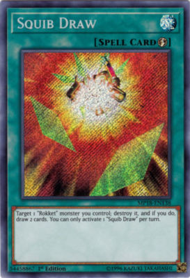 ( SQUIB DRAW ) - Secret Rare - MP18-EN138 - 1st - NM - Mega Tin 2018-image
