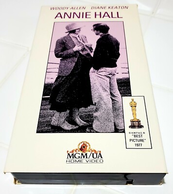 Annie Hall - VHS(1977, 1991) Woody Allen, Diane Keaton.  4 Academy Awards Winner-image