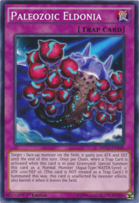 Paleozoic Eldonia - MP17-EN168 - Common - 1st Edition NM YuGiOh!  2017 Mega-Tin -image