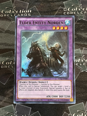 Yu-Gi-Oh! TCG Elder Entity Norden 2015 Mega-Tin CT12-EN003 Limited Edition Super-image