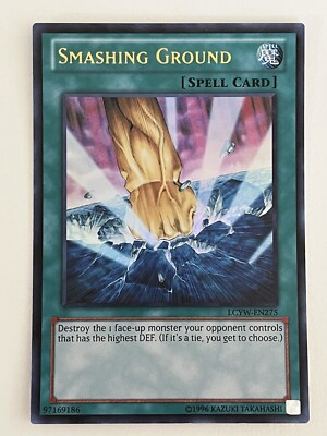 Smashing Ground LCYW-EN275 Ultra Rare Unlimited - Lightly Played-image