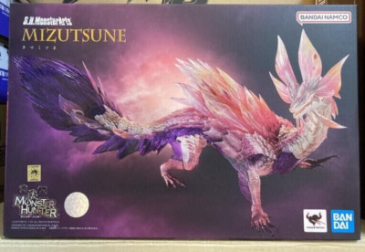 Bandai S.H.MonsterArts SHM Monster Hunter MIZUTSUNE Action Figure New In Hand-image