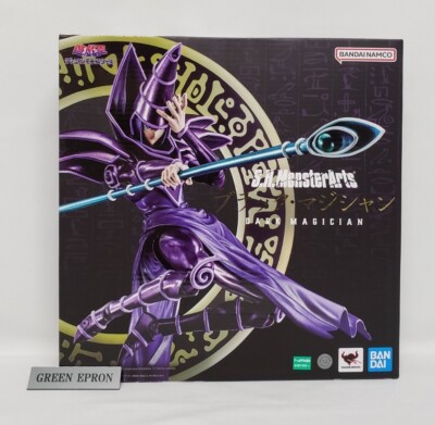 DARK MAGICIAN S.H.MonsterArts Yu-Gi-Oh! Duel Monsters Action Figure 185 mm 2025-image