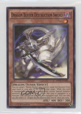 Dragon Buster Destruction Sword 1st Ed. YuGiOh Mega-Tin Mega Pack 0k8a-image