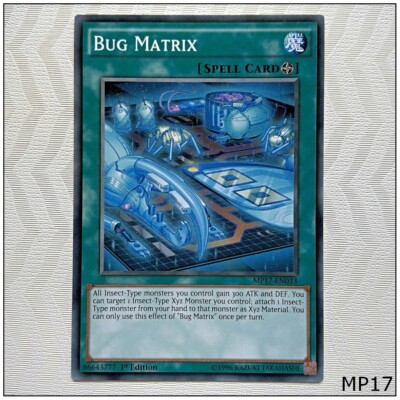 Bug Matrix - MP17-EN033 - Common 1st Edition Yugioh-image