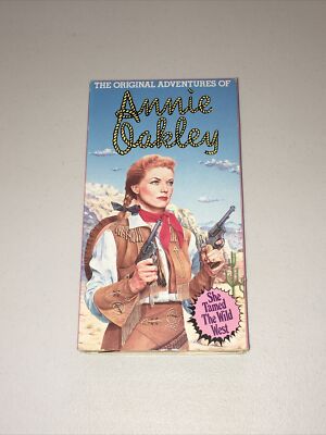 The Original Adventures Of Annie Oakley VHS She Tamed The Wild West 1990-image