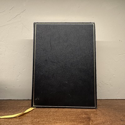 Charing Cross Leather Bound Party Place Setting Notebook (used) -image