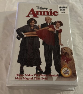 Annie (VHS, 1999) Sealed Clamshell Disney Kathy Bates Sarah Hyland Alan Cumming-image
