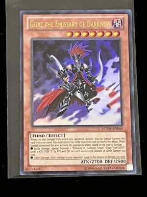 Gorz the Emissary of Darkness LCYW-EN044 YuGiOh Legendary Collection 3: Yugi's W-image