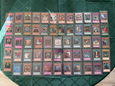 Lot of 65 Holographic Yugioh Cards!-image