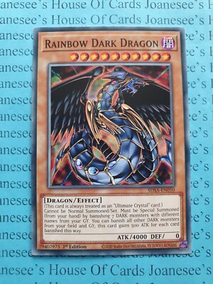 SDSA-EN010 Rainbow Dark Dragon Yu-Gi-Oh Card 1st Edition New-image