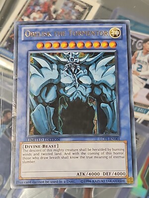 Yu-Gi-Oh Legendary Collection Obelisk the Tormentor LC01-EN001-image