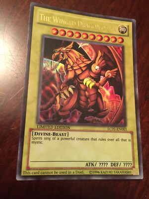 Yugioh NM The Winged Dragon of Ra LC01-EN003 Ultra Rare Card-image