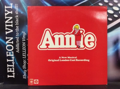 Annie Soundtrack LP Album Vinyl Record CBS70160 A1/B2 Musical Theatre 70's-image