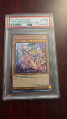 2024 Yu-Gi-Oh! Mp24 Dark Magician Girl 1st Edition-Incorrect Foil-image