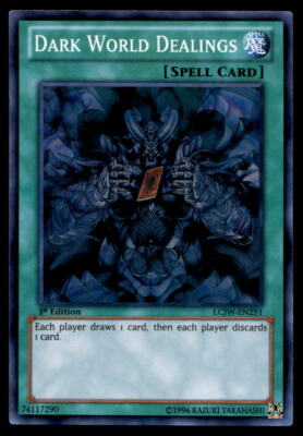 Legendary Collection 4: 1st Edition Joey's World #LCJW-EN251 Dark World Dealings-image