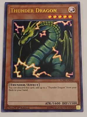 Thunder Dragon LCKC-EN067 Legendary Collection Kaiba 1st Edition-image