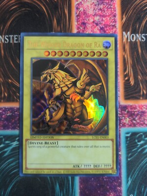 Yu-Gi-Oh! The Winged Dragon of Ra LC01-EN003 Limited Ultra Rare NM b2/-image