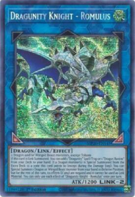 ( DRAGUNITY KNIGHT ROMULUS ) - Prismatic Secret - MP20-EN145 -1st NM - Yu-Gi-Oh-image
