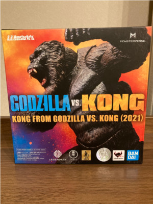 Bandai Spirits S.H.MonsterArts KONG from Movie GODZILLA VS. KONG (2021) NEW-image