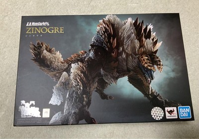 S.H. MonsterArts Zinogre Monster Hunter Action Figure, Used, Excellent Condition-image