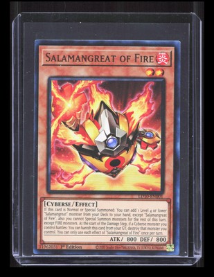 Legendary Duelists: Soulburning Volcano #LD10-EN001 Salamangreat of Fire-image