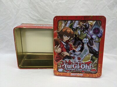 **EMPTY TIN** Yugioh Jaden 2017 Mega-Tin-image
