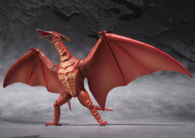 Japan Bandai S.H.MonsterArts Fire Rodan Action Figure Mechagodzilla damage Head-image