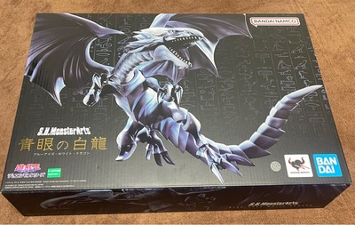 S.H. Monster Arts Yu-Gi-Oh! Duel Monsters Blue-Eyes White Dragon BANDAI Japan-image