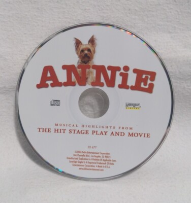 Annie: Musical Highlights (CD, 2006) - GOOD Condition - Broadway Classic!-image